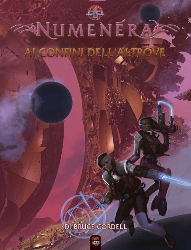 Copertina del progetto Numenera – Ai Confini dell’Altrove. Attività: editing e correzione bozze.